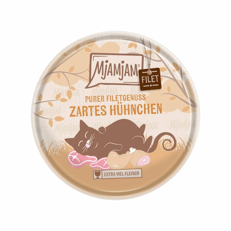 Günstig MjAMjAM Purer Filetgenuss – zartes Hühnchen 16x80g i mPreisvergleich in unserem Onlineshop auf Hundeliebe-shop.de kaufen.