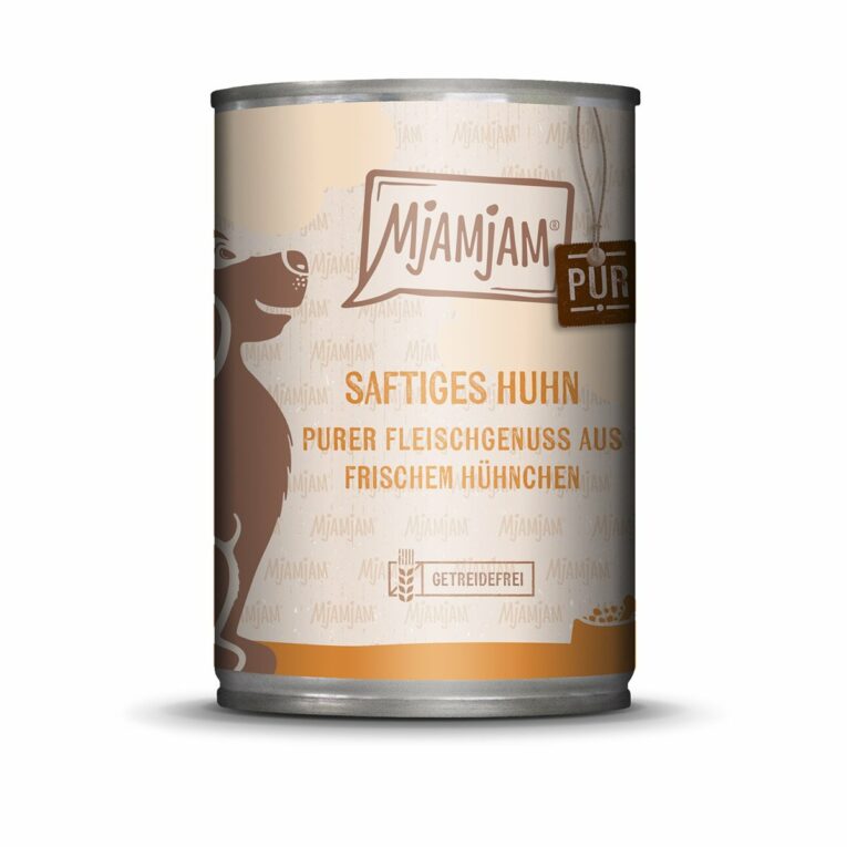 Günstig MjAMjAM purer Fleischgenuss – Huhn pur 12x400g i mPreisvergleich in unserem Onlineshop auf Hundeliebe-shop.de kaufen.