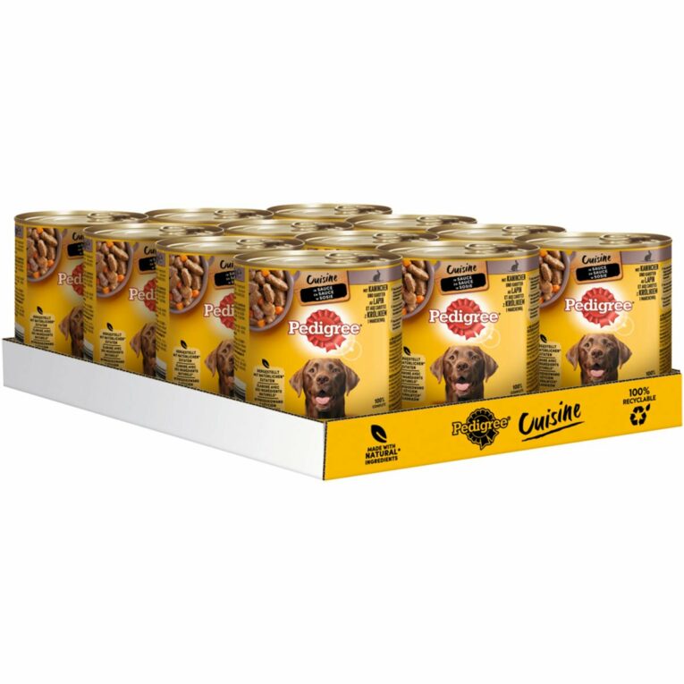 Günstig PEDIGREE Cuisine Sauce Kaninchen & Karotten 12x800g i mPreisvergleich in unserem Onlineshop auf Hundeliebe-shop.de kaufen.