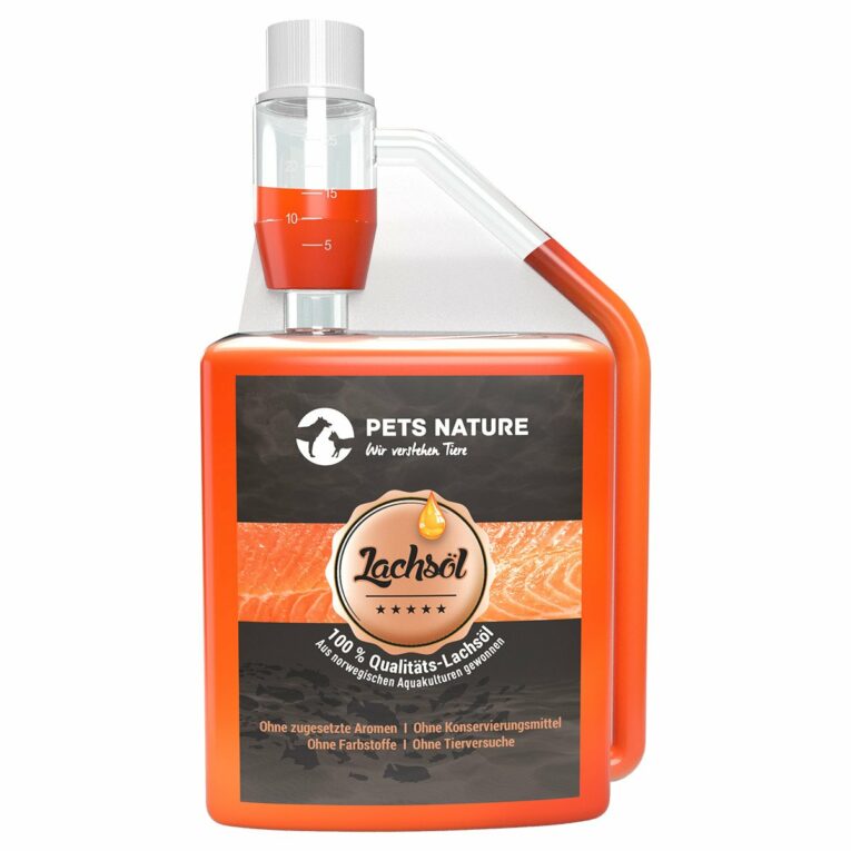 Günstig Pets Nature Lachsöl 250 ml i mPreisvergleich in unserem Onlineshop auf Hundeliebe-shop.de kaufen.