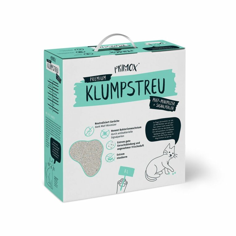 Günstig PRIMOX® Premium KLUMPSTREU Mief-Minimizer + Signalperlen 8l i mPreisvergleich in unserem Onlineshop auf Hundeliebe-shop.de kaufen.