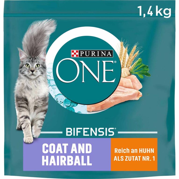 Günstig PURINA ONE BIFENSIS COAT & HAIRBALL Huhn 1
