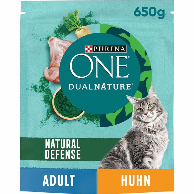 Günstig PURINA ONE Dual Nature Huhn mit Spirulina 650g i mPreisvergleich in unserem Onlineshop auf Hundeliebe-shop.de kaufen.