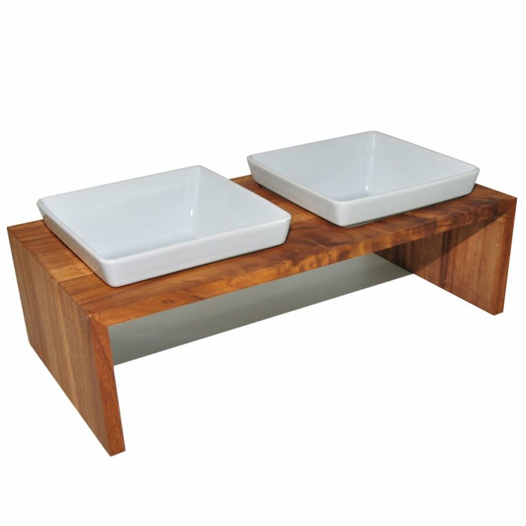 Günstig Replus Futterstation Meshidai Doppelnapf Teak M i mPreisvergleich in unserem Onlineshop auf Hundeliebe-shop.de kaufen.