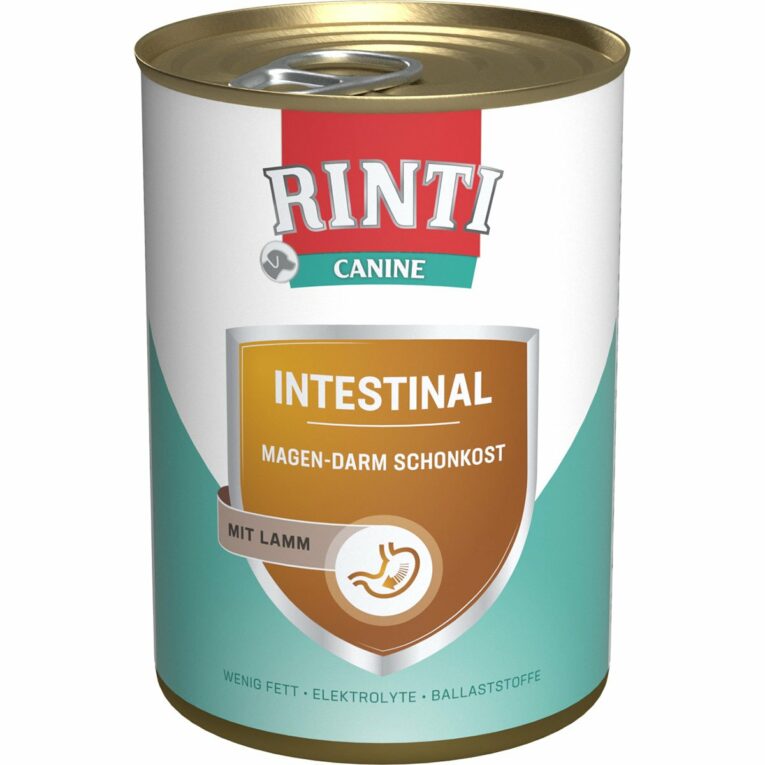 Günstig RINTI Canine Intestinal Lamm 6x400g i mPreisvergleich in unserem Onlineshop auf Hundeliebe-shop.de kaufen.