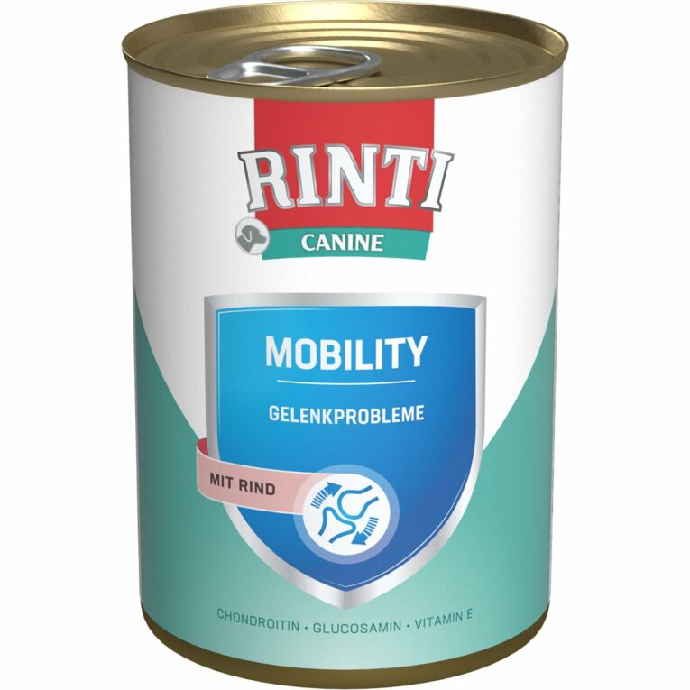 Günstig Rinti Canine Mobility Rind 6x400g i mPreisvergleich in unserem Onlineshop auf Hundeliebe-shop.de kaufen.