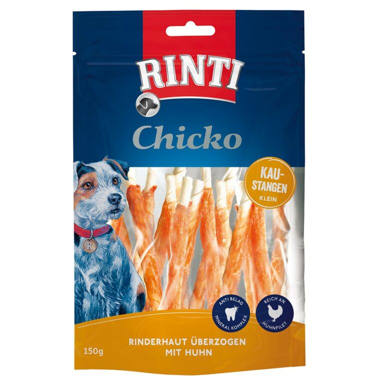 Günstig Rinti Chicko Kaustangen mit Huhn Small 150g i mPreisvergleich in unserem Onlineshop auf Hundeliebe-shop.de kaufen.