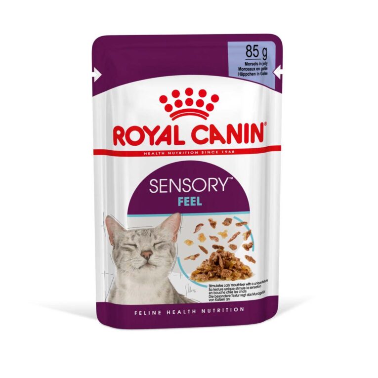 Günstig Royal Canin Sensory Feel Jelly 48x85g i mPreisvergleich in unserem Onlineshop auf Hundeliebe-shop.de kaufen.
