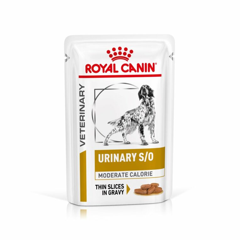 Günstig ROYAL CANIN® Veterinary URINARY S/O MODERATE CALORIE Nassfutter für Hunde 48x100g i mPreisvergleich in unserem Onlineshop auf Hundeliebe-shop.de kaufen.