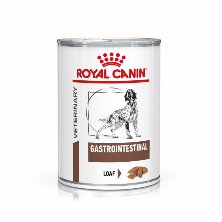 Günstig ROYAL CANIN® Veterinary GASTROINTESTINAL Mousse Nassfutter für Hunde 12x400g i mPreisvergleich in unserem Onlineshop auf Hundeliebe-shop.de kaufen.