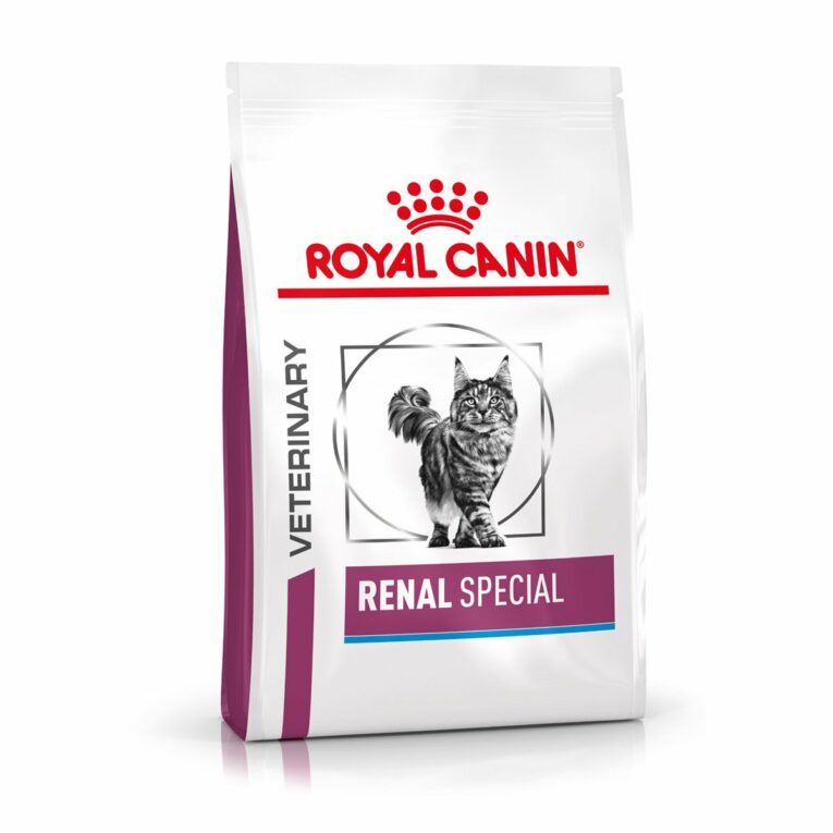 Günstig ROYAL CANIN® Veterinary RENAL SPECIAL Trockenfutter für Katzen 4kg i mPreisvergleich in unserem Onlineshop auf Hundeliebe-shop.de kaufen.