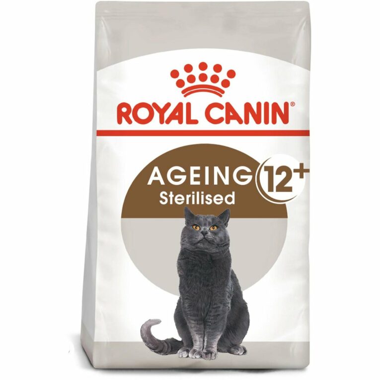 Günstig ROYAL CANIN AGEING 12+ Sterilised Trockenfutter für ältere kastrierte Katzen 4kg i mPreisvergleich in unserem Onlineshop auf Hundeliebe-shop.de kaufen.