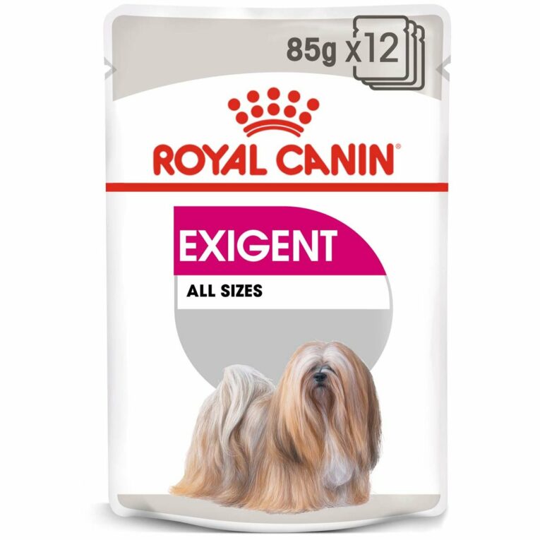 Günstig ROYAL CANIN EXIGENT Nassfutter für wählerische Hunde 12x85g i mPreisvergleich in unserem Onlineshop auf Hundeliebe-shop.de kaufen.