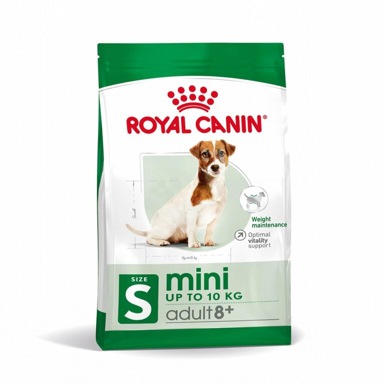 Günstig ROYAL CANIN MINI Adult 8+ Trockenfutter für ältere kleine Hunde 8kg i mPreisvergleich in unserem Onlineshop auf Hundeliebe-shop.de kaufen.