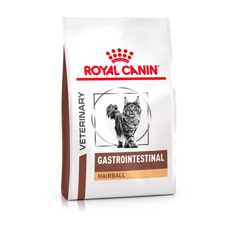 Günstig ROYAL CANIN® Veterinary GASTROINTESTINAL HAIRBALL Trockenfutter für Katzen 4kg i mPreisvergleich in unserem Onlineshop auf Hundeliebe-shop.de kaufen.