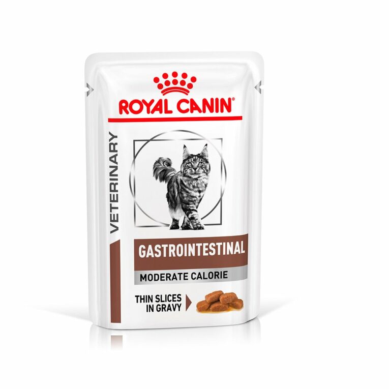 Günstig ROYAL CANIN® Veterinary GASTROINTESTINAL MODERATE CALORIE Nassfutter für Katzen 12x85g i mPreisvergleich in unserem Onlineshop auf Hundeliebe-shop.de kaufen.