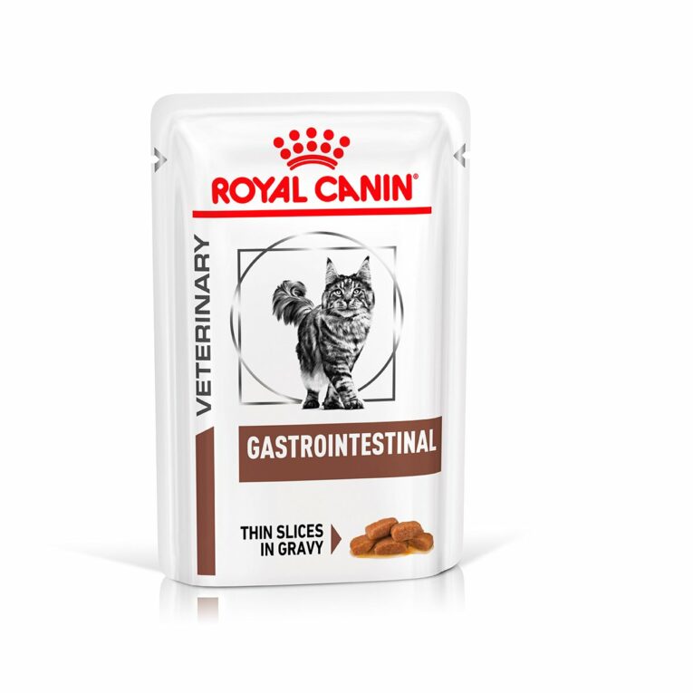 Günstig ROYAL CANIN® Veterinary GASTROINTESTINAL Nassfutter für Katzen 12x85g i mPreisvergleich in unserem Onlineshop auf Hundeliebe-shop.de kaufen.