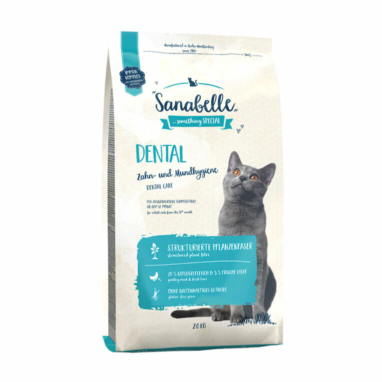Günstig Sanabelle Dental 2kg i mPreisvergleich in unserem Onlineshop auf Hundeliebe-shop.de kaufen.