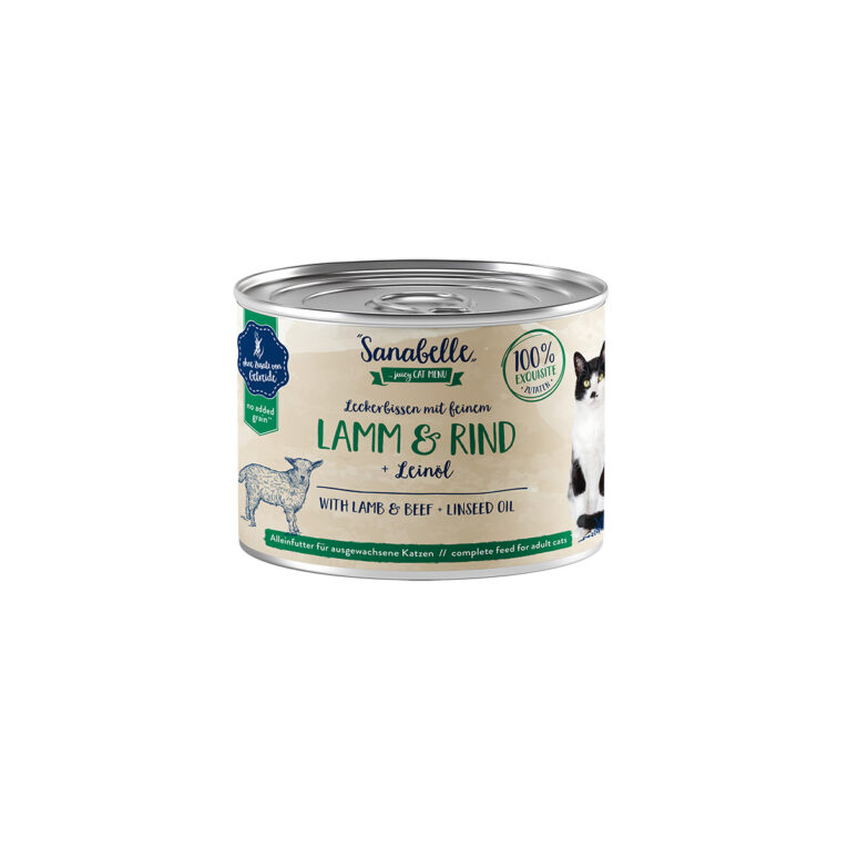 Günstig Sanabelle mit Lamm & Rind 12x195g i mPreisvergleich in unserem Onlineshop auf Hundeliebe-shop.de kaufen.