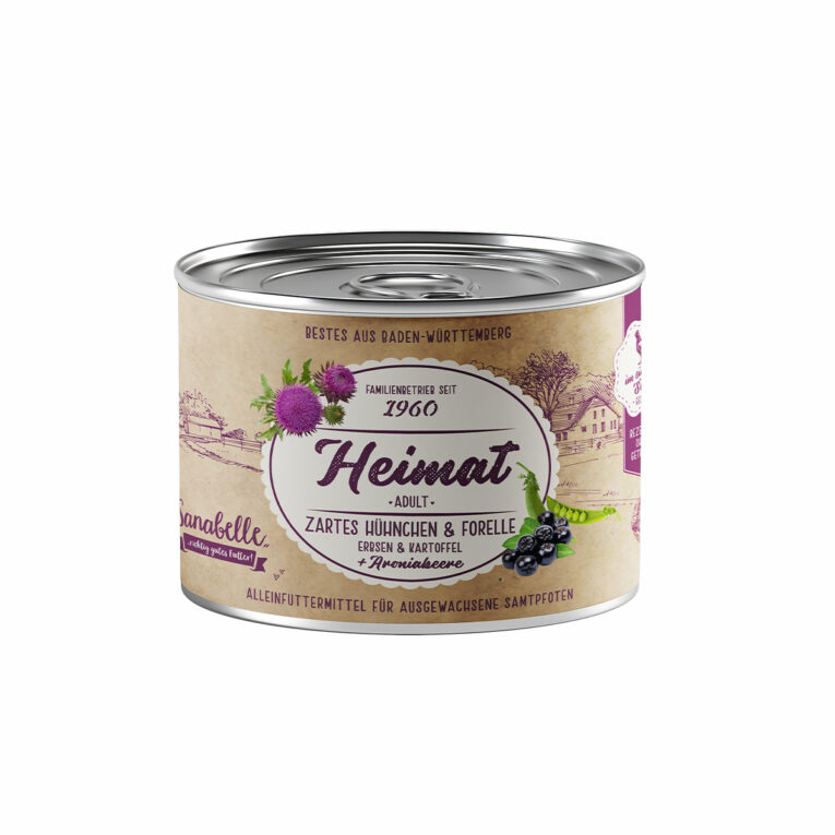 Günstig Sanabelle Heimat zartes Hühnchen & Forelle 12x200g i mPreisvergleich in unserem Onlineshop auf Hundeliebe-shop.de kaufen.