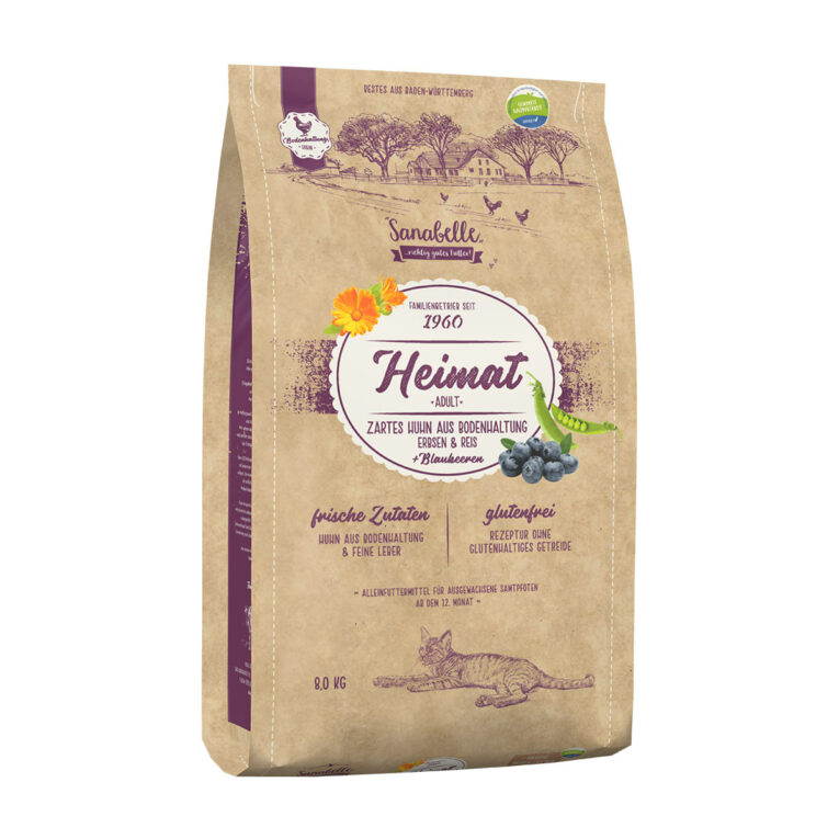Günstig Sanabelle Heimat Adult Huhn 2x8kg i mPreisvergleich in unserem Onlineshop auf Hundeliebe-shop.de kaufen.