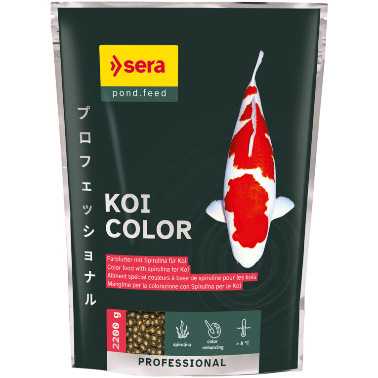 Günstig Sera KOI Professional Spirulina-Farbfutter 2200g i mPreisvergleich in unserem Onlineshop auf Hundeliebe-shop.de kaufen.