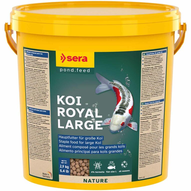 Günstig Sera Koi Royal Nature Large 1kg i mPreisvergleich in unserem Onlineshop auf Hundeliebe-shop.de kaufen.