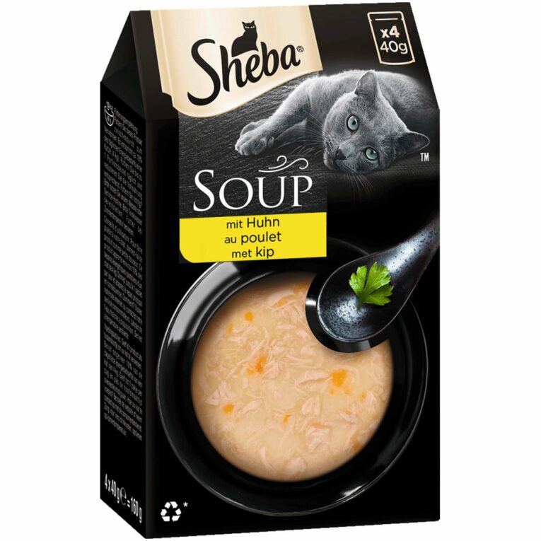 Günstig SHEBA Soup mit Huhn 32x40g i mPreisvergleich in unserem Onlineshop auf Hundeliebe-shop.de kaufen.