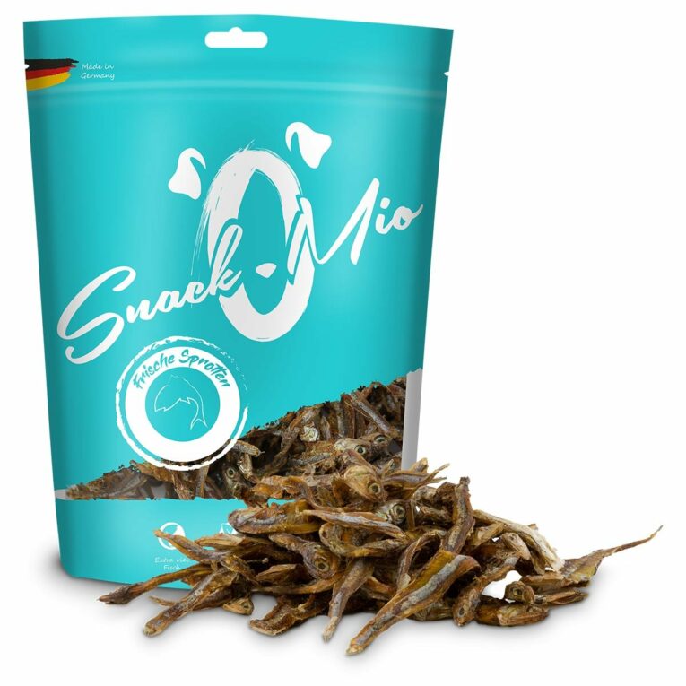 Günstig SnackOMio – frische Sprotten 4x300g i mPreisvergleich in unserem Onlineshop auf Hundeliebe-shop.de kaufen.