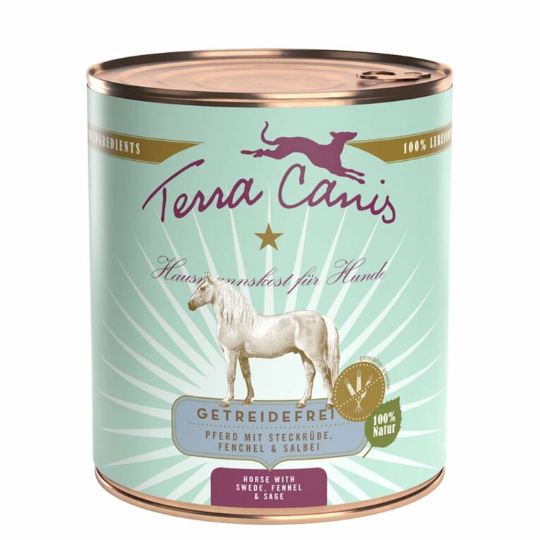 Günstig Terra Canis getreidefrei Pferd mit Steckrübe