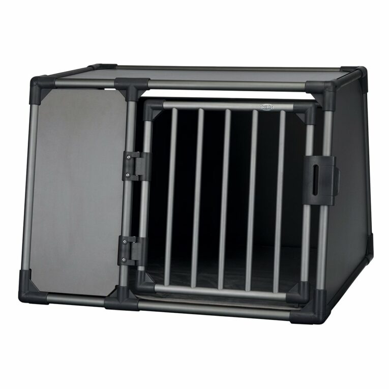 Günstig Trixie Transportbox Aluminium graphit Alubox L i mPreisvergleich in unserem Onlineshop auf Hundeliebe-shop.de kaufen.