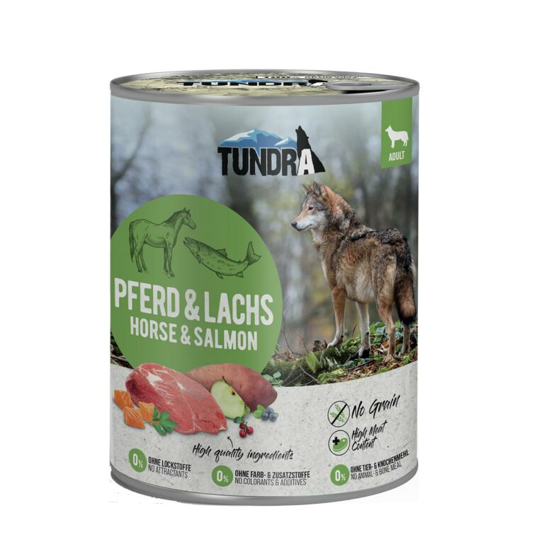 Günstig Tundra Dog Pferd und Lachs 12x800g i mPreisvergleich in unserem Onlineshop auf Hundeliebe-shop.de kaufen.