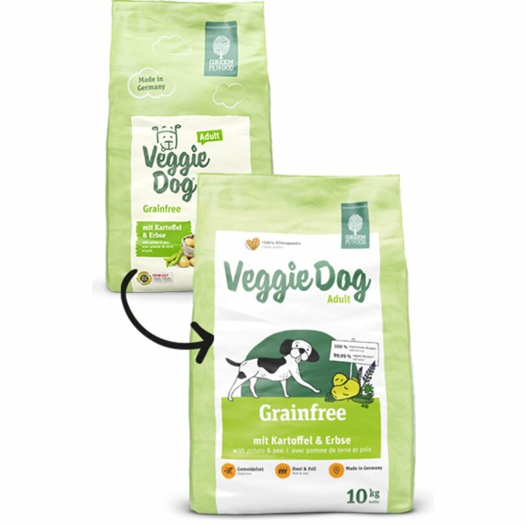 Günstig Green Petfood VeggieDog grainfree 2x10kg i mPreisvergleich in unserem Onlineshop auf Hundeliebe-shop.de kaufen.