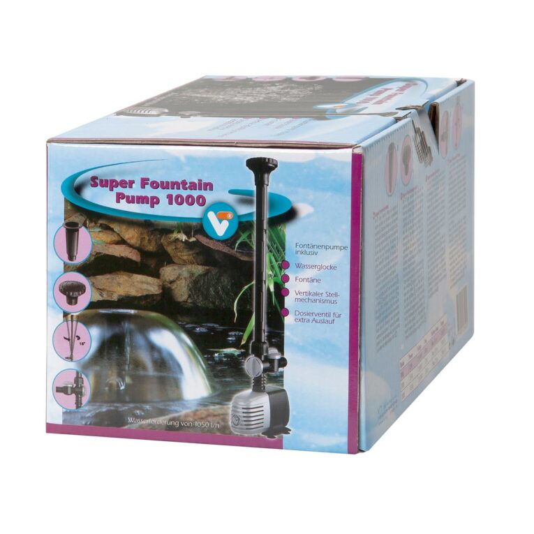 Günstig Velda VT Super Fountain Pump 1000 i mPreisvergleich in unserem Onlineshop auf Hundeliebe-shop.de kaufen.