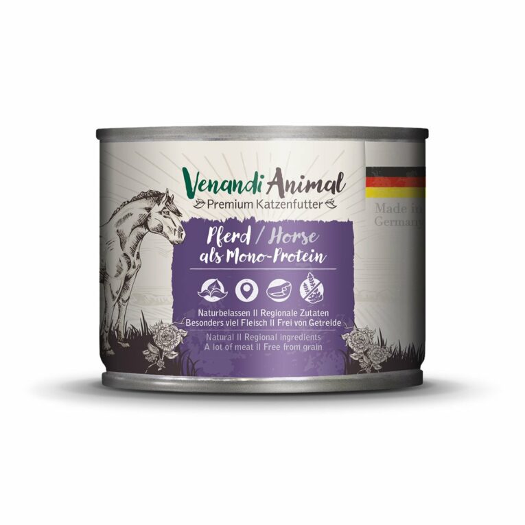 Günstig Venandi Animal – Pferd als Monoprotein 24x200g i mPreisvergleich in unserem Onlineshop auf Hundeliebe-shop.de kaufen.
