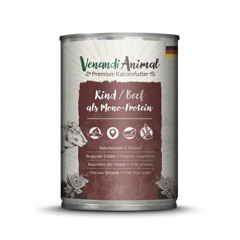 Günstig Venandi Animal – Rind als Monoprotein 24x400g i mPreisvergleich in unserem Onlineshop auf Hundeliebe-shop.de kaufen.