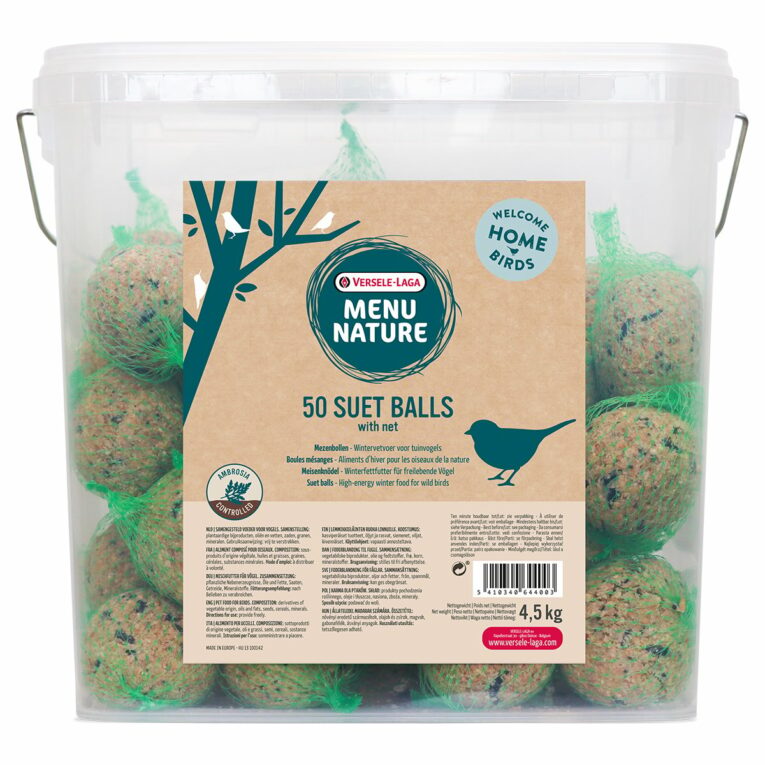 Günstig Versele Laga Menu Nature Meisenknödel mit Netz 50 Stück i mPreisvergleich in unserem Onlineshop auf Hundeliebe-shop.de kaufen.