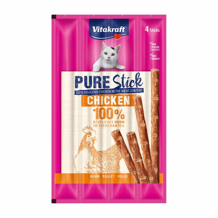 Günstig Vitakraft Pure Stick Huhn 40x5g i mPreisvergleich in unserem Onlineshop auf Hundeliebe-shop.de kaufen.