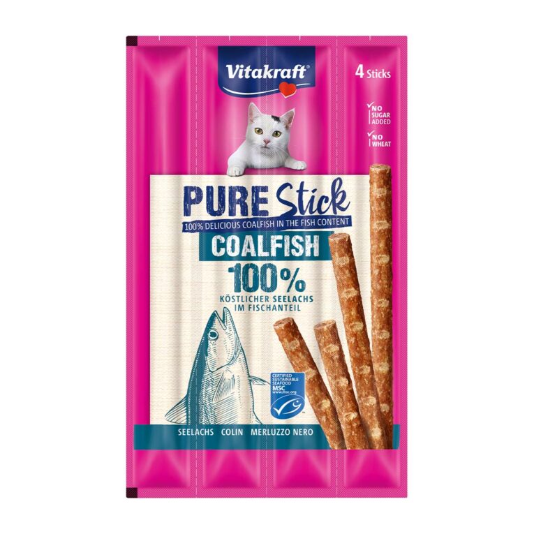 Günstig Vitakraft Pure Stick Seelachs 40x5g i mPreisvergleich in unserem Onlineshop auf Hundeliebe-shop.de kaufen.