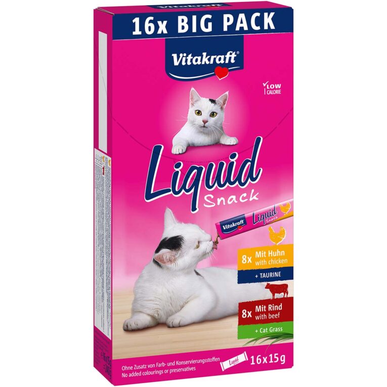 Günstig Vitakraft Liquid Snack Multipack 16x15g i mPreisvergleich in unserem Onlineshop auf Hundeliebe-shop.de kaufen.