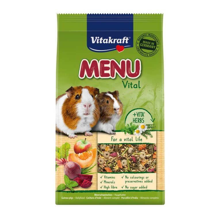 Günstig Vitakraft Menü Vital Meerschweinchen 2x3kg i mPreisvergleich in unserem Onlineshop auf Hundeliebe-shop.de kaufen.