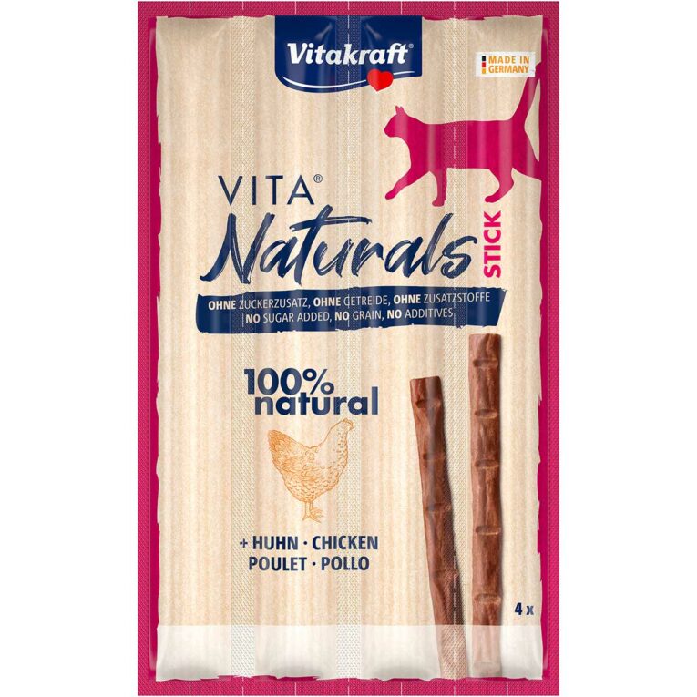 Günstig Vitakraft Vita Naturals Stick mit Huhn 10x4St i mPreisvergleich in unserem Onlineshop auf Hundeliebe-shop.de kaufen.