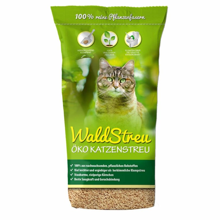 Günstig WaldStreu Öko Katzenstreu 40l i mPreisvergleich in unserem Onlineshop auf Hundeliebe-shop.de kaufen.