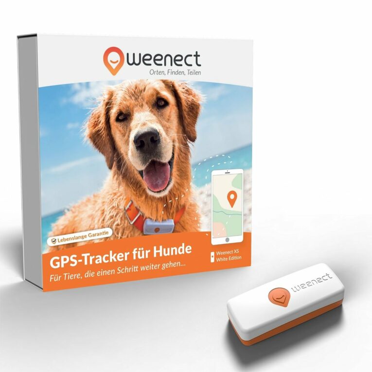 Günstig Weenect XS GPS Tracker für Hunde Weiß i mPreisvergleich in unserem Onlineshop auf Hundeliebe-shop.de kaufen.