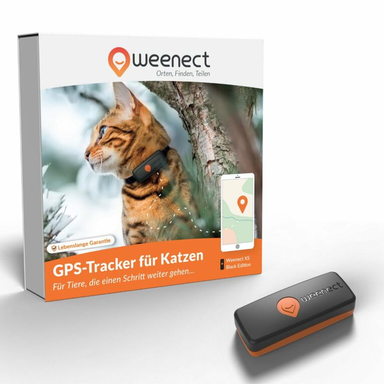 Günstig Weenect XS GPS Tracker für Katzen Schwarz i mPreisvergleich in unserem Onlineshop auf Hundeliebe-shop.de kaufen.