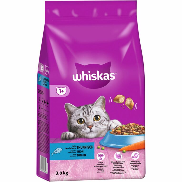 Günstig Whiskas Adult 1+ mit Thunfisch 3