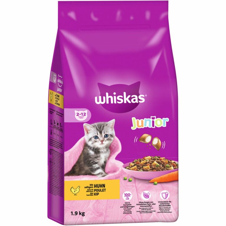 Günstig Whiskas Junior mit Huhn 1