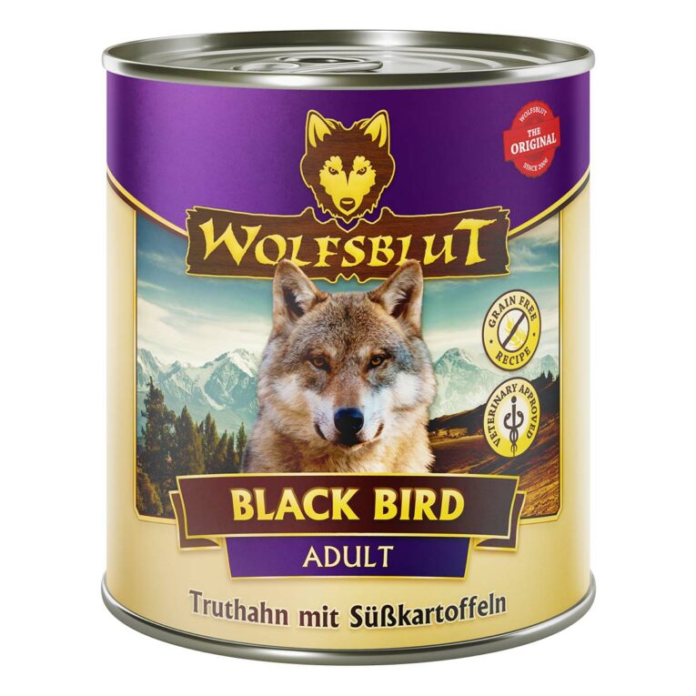 Günstig Wolfsblut Black Bird Adult 6x800g i mPreisvergleich in unserem Onlineshop auf Hundeliebe-shop.de kaufen.
