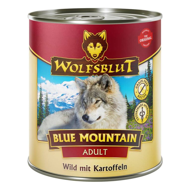 Günstig Wolfsblut Blue Mountain Adult 6x800g i mPreisvergleich in unserem Onlineshop auf Hundeliebe-shop.de kaufen.