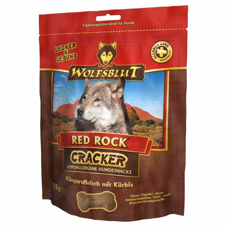 Günstig Wolfsblut Cracker Red Rock Känguru 3x225g i mPreisvergleich in unserem Onlineshop auf Hundeliebe-shop.de kaufen.